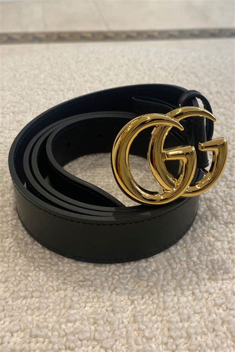 gucci marmont belt shiny buckle